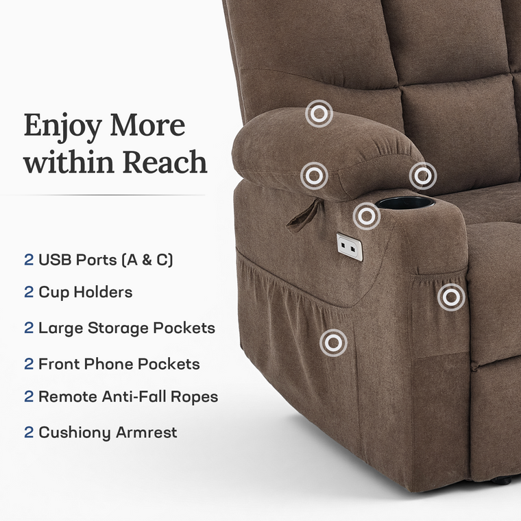 6012 Dual Motor Power Lift Chair