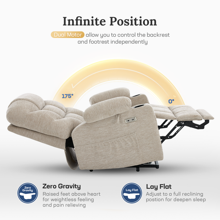 6012 Dual Motor Power Lift Chair