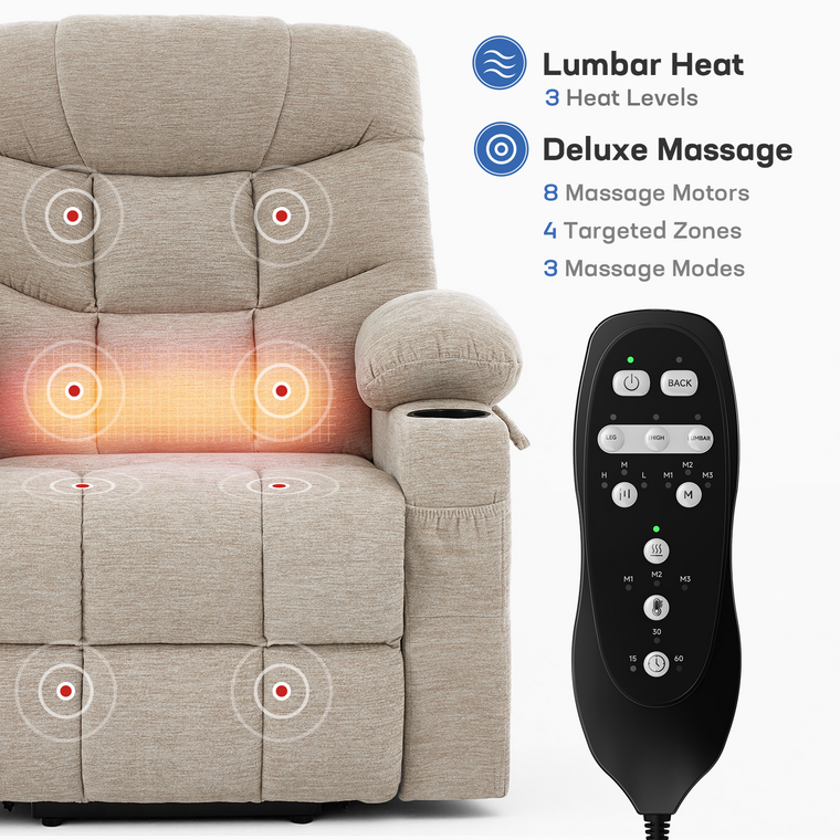 6012 Dual Motor Power Lift Chair