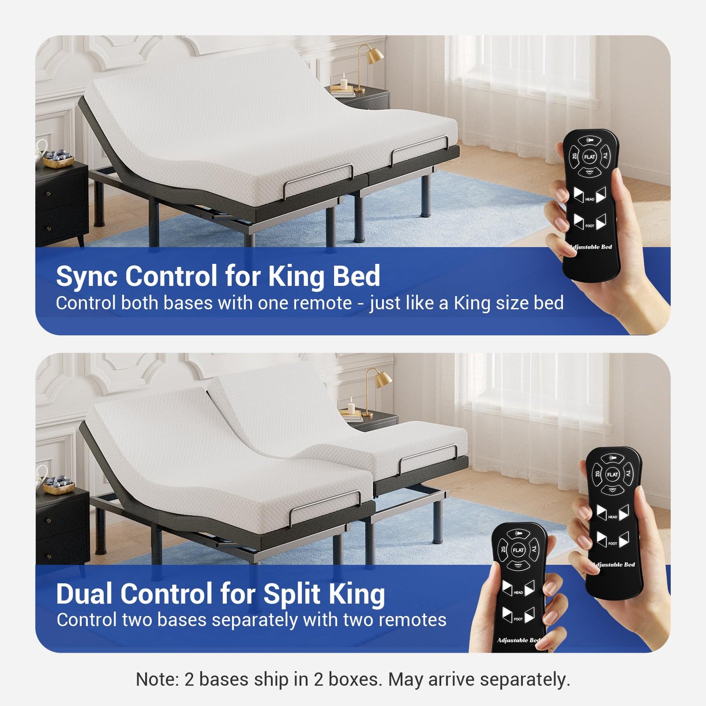 T450 Adjustable Bed Frame
