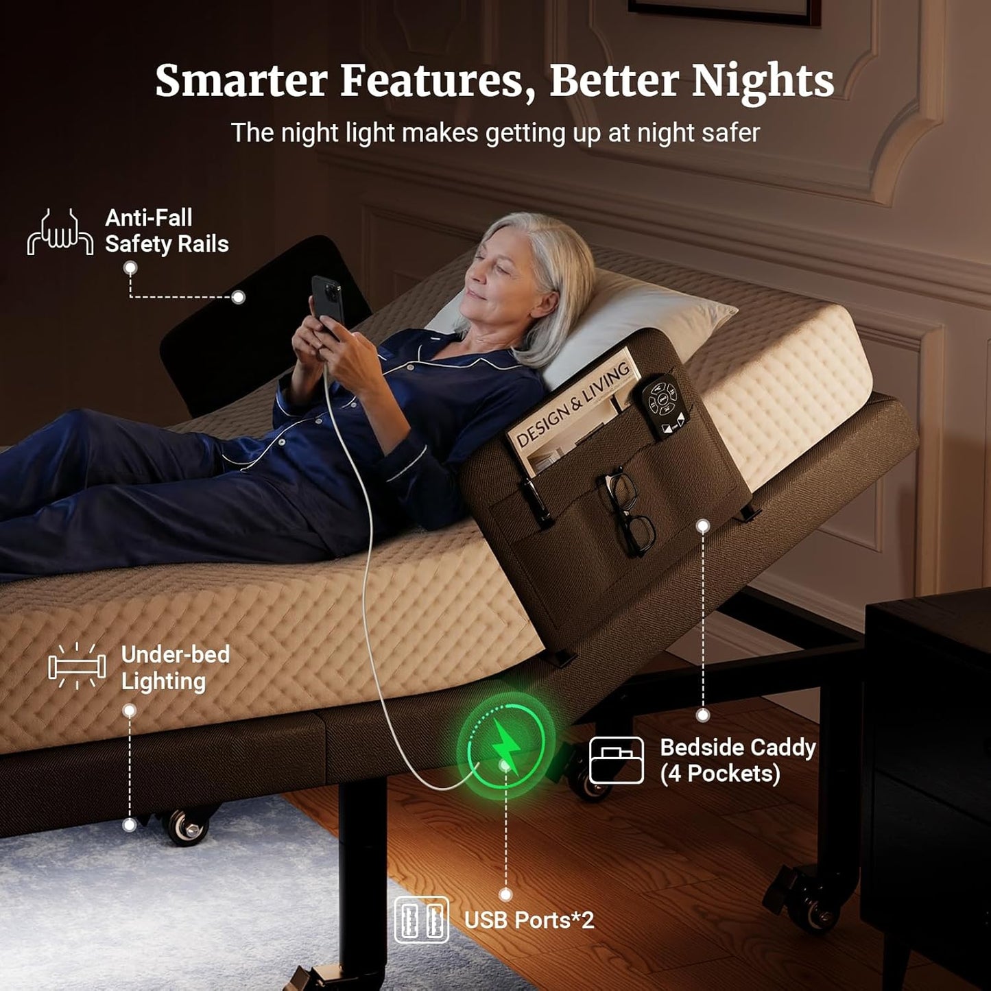 T500 Adjustable Bed Frame