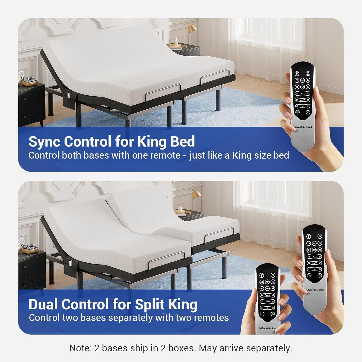 T450 Adjustable Bed Frame