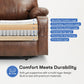 **Dual Motor Power Lift Recliner T6013 with Massage and Heat, Faux Leather