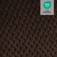 **Dual Motor Power Lift Chair Recliner T6015 - Plush Fabric, Dark Brown, Oversized