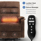**Dual Motor Lay Flat Power Lift Recliner with Massage and Heat T6011 - Breathable Faux Leather
