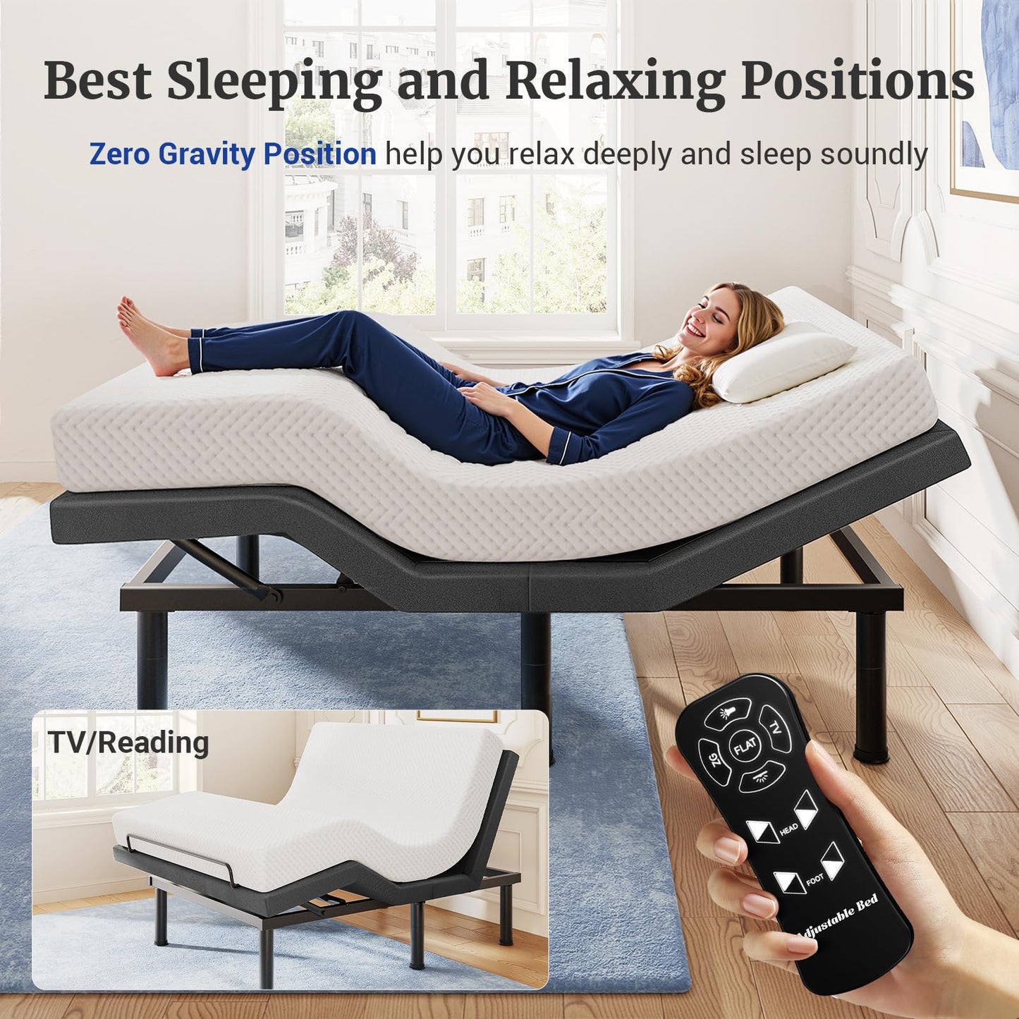 T450 Adjustable Bed Frame