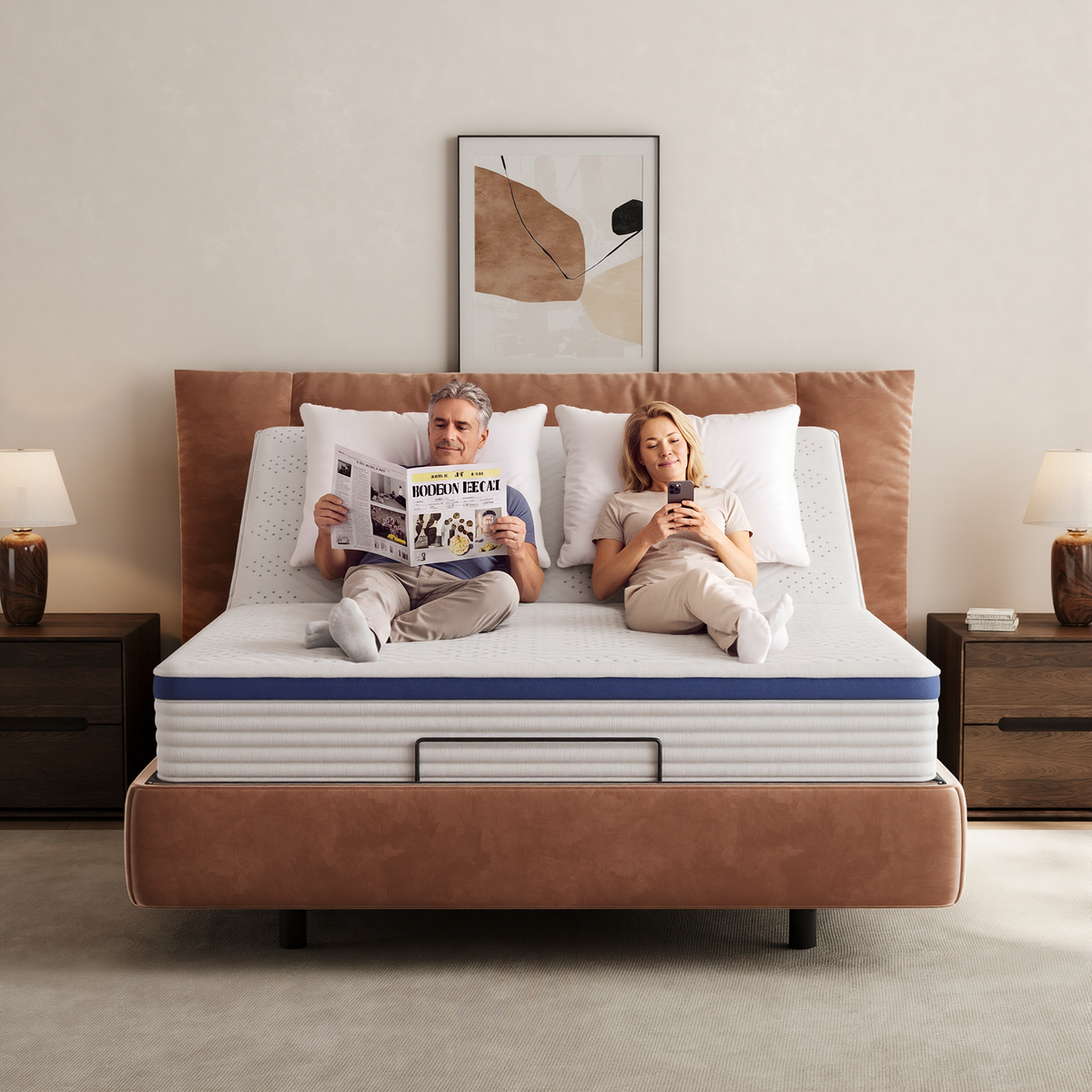 Tami Tami F50 One-Touch Zero Gravity, Anti-Snore and Memory Positions