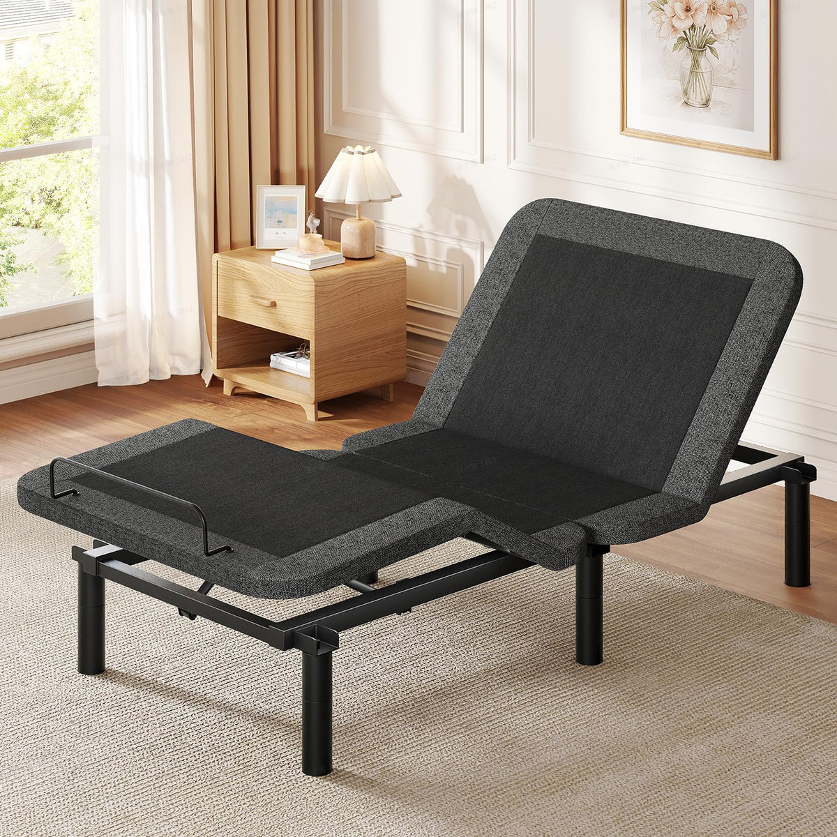 T600-Premium adjustable bed with independent head and foot elevation