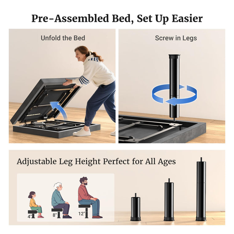 T450 Adjustable Bed Frame