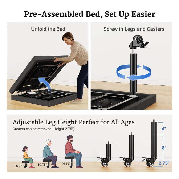 T500 Adjustable Bed Frame