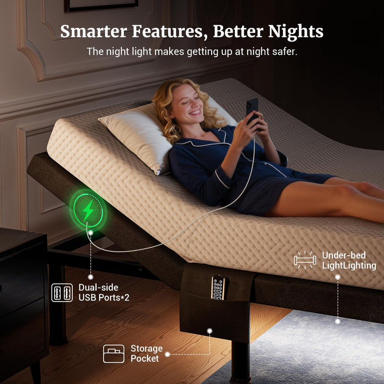 T600 Adjustable Bed Frame