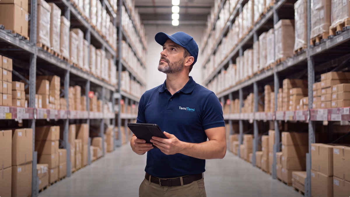 Quality inspection in the warehouse