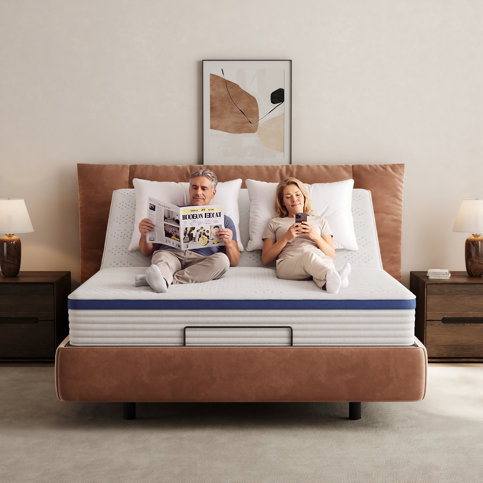 Tami Tami T600 One-Touch Zero Gravity, Anti-Snore and Memory Positions